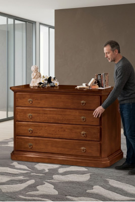 Mobiletto credenza in legno Armadietto credenza Design italiano mobili di lusso