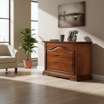 Comò in legno Design Armadio Comodini Armadi Classici Mobili in Legno Nuovi