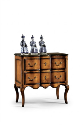 Comò con 2 cassetti credenza in legno armadio comodini marrone nuovo