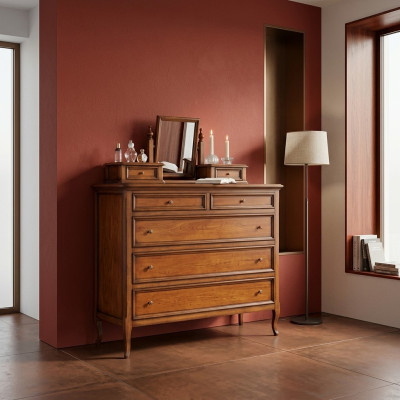 Lusso comò marrone armadio sala legno design mobili classici nuovi