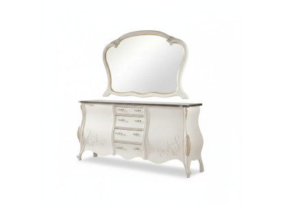 Mobile con specchio per soggiorno credenza in legno design mobili bianchi nuovi