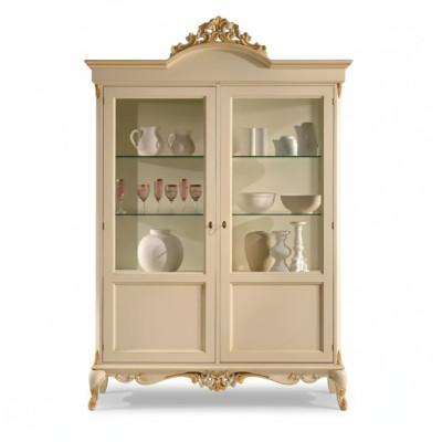 Design Armadio in legno Vetrina Armadi Stile italiano Mobili Madia