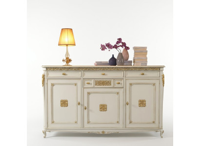 Sala da soggiorno di lusso in legno Comò credenza Mobiletto armadio in legno
