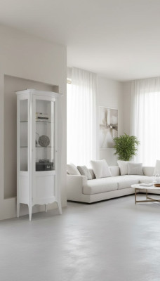 Vetrina del designer, credenza, armadi design, mobili italiani, armadio di lusso in legno.