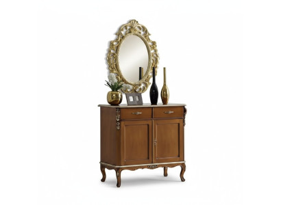 Mobile da buffet in stile italiano in legno, nuovo, design comò armadio.