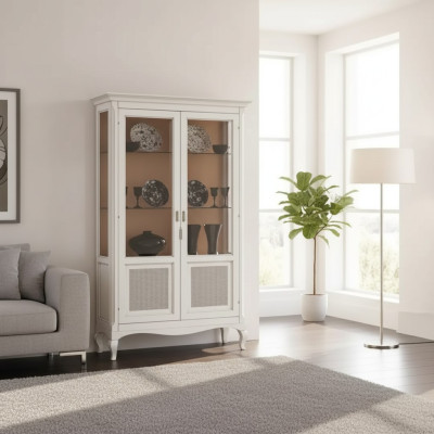 Vetrina credenza vetrine di lusso in vetro armadio in legno design mobili Italia