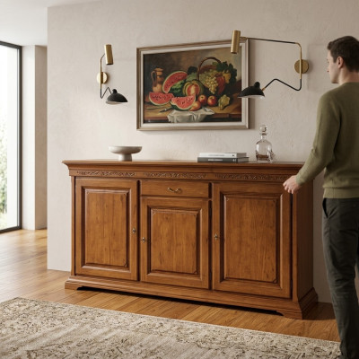 Mobili di design Sideboard Arredamento classico Armadio soggiorno Nuovo