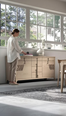 Sideboard design di lusso, mobiletto, credenza, armadio mobili italiani nuovi.
