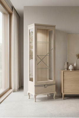 Vetrina Mobili di lusso italiani Vetrine Credenza Armadio Design in vetro