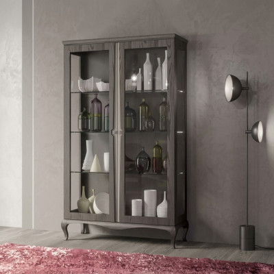 Vetrina credenza in legno armadi mobili soggiorno credenza vetro armadio.
