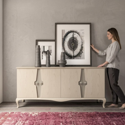 Sideboard Comò Tavolo Credenza Soggiorno di lusso Comodini in legno nuovi