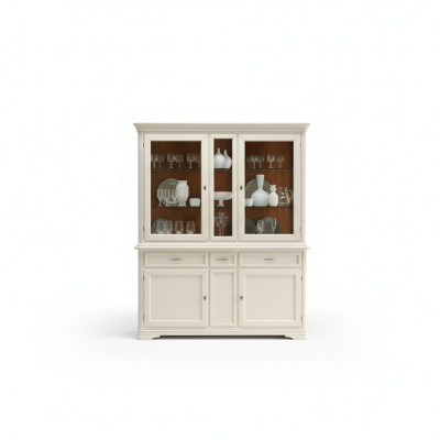 Vetrina credenza sala da pranzo mobile in legno mobile soggiorno credenza vetro armadio