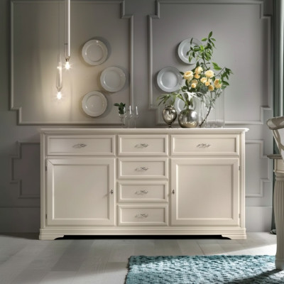 Comò Armadi in legno Credenza Mobili di lusso Madia Armadio Italia
