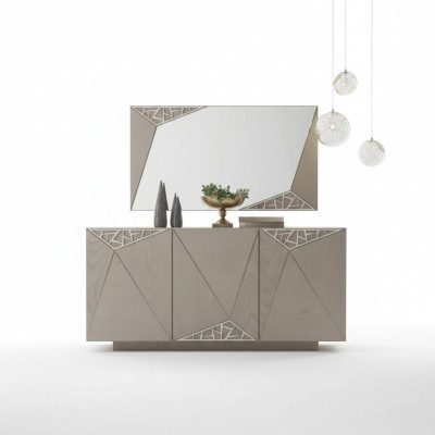 Sideboard in legno, credenze, armadio da soggiorno, armadi, credenza italiana.