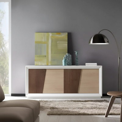 Sideboard credenza marrone, credenze in legno, armadio, mobili, comò nuovi.