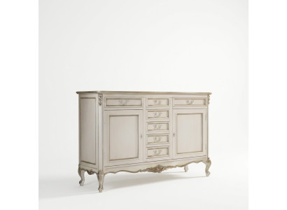 Mobile portaoggetti di lusso Sideboards armadio cassettiere bianco credenza nuovo