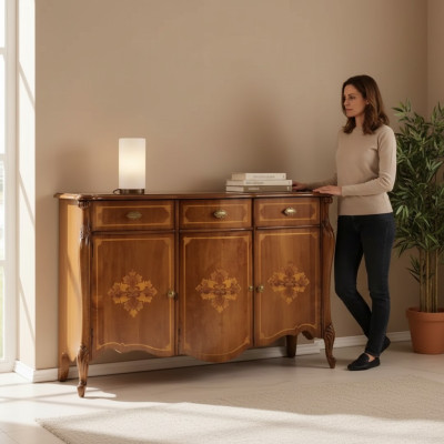 Design cassettone in legno di lusso credenza armadio mobili soggiorno nuovi