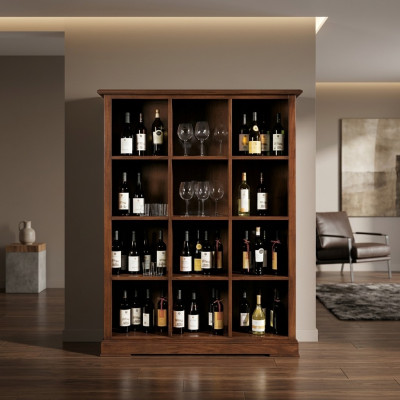 Armadio Bar Bar credenza Vetrina Soggiorno Mensola design Mobili Legno
