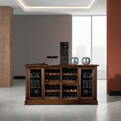 Hausbar Mobile bar Tavolo Scaffale Cantinetta Armadietto per vino Armadio per vini Vetrina di lusso