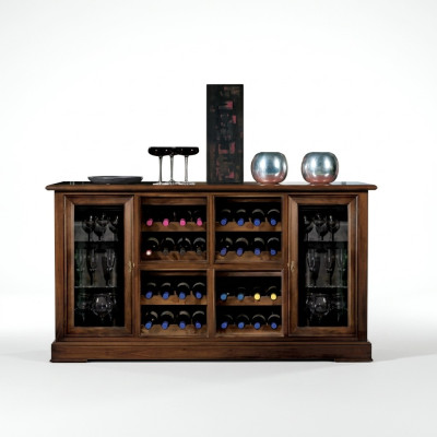 Hausbar Mobile bar Tavolo Scaffale Cantinetta Armadietto per vino Armadio per vini Vetrina di lusso