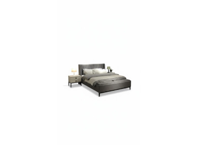 Lussuoso letto con panca. Design esclusivo e lavorazione di alta qualità.