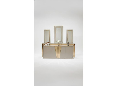 Lussuoso comò moderno con 3 specchi Design esclusivo e di alta qualità