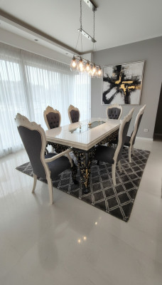 Sedia da sala da pranzo di design di alta qualità Sedia elegante di design Nuove sedie