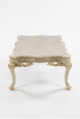 Soggiorno, elegante tavolino, fascino di lusso Tavolino da salotto, mobili da soggiorno.