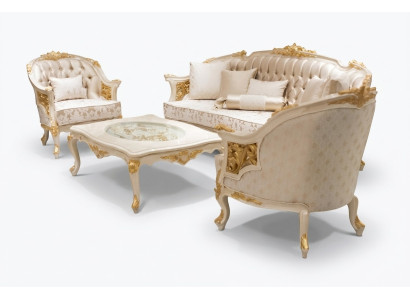 Set di divani di lusso moderno 2 divani da 3 posti Set soggiorno sedia di lusso