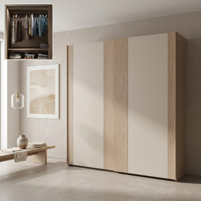 Camera da letto Armadio Armadio in legno Armadi di lusso Design italiano