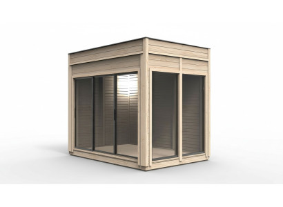 Casa mobile casa da giardino casa di legno casa per le vacanze casetta campeggio 245x245x318