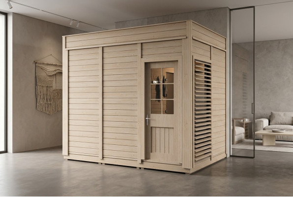 Sauna in legno Woodpro Garden Sauna in legno Sauna all'aperto Saune a secco 345x245x318
