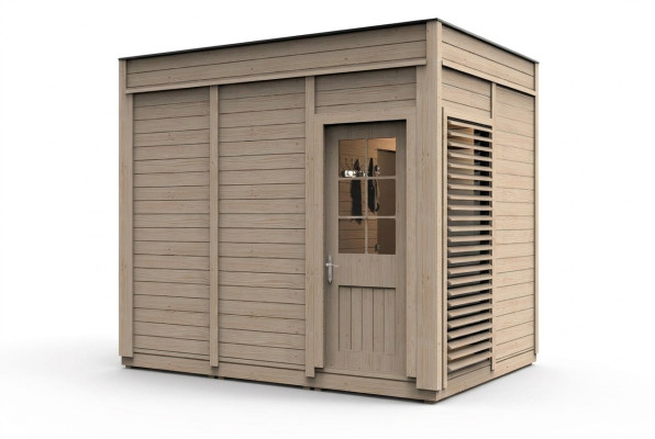 Sauna in legno Woodpro Garden Sauna in legno Sauna all'aperto Saune a secco 345x245x318