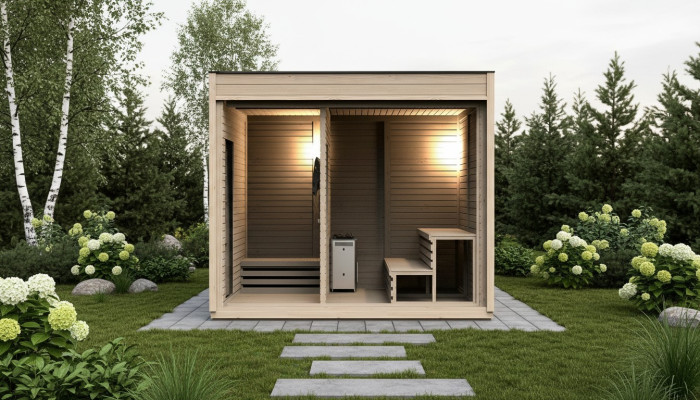 Sauna in legno Sauna a secco Sauna da giardino Sauna in legno Saune all'aperto Sauna da giardino