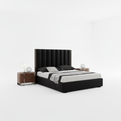 Letto comodino 2x set camera da letto di lusso Mobili completi Nuovo