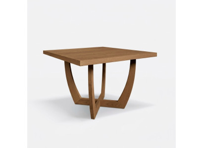 Sala da pranzo Tavolo da pranzo Tavolo da cucina 110 x 110 x 74 cm marrone Stile moderno Tavolo