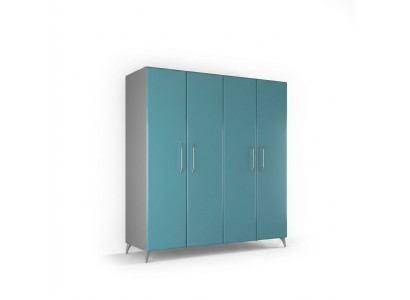 Armadio Camera Da Letto In Legno Moderno Armadio Armadi Blu