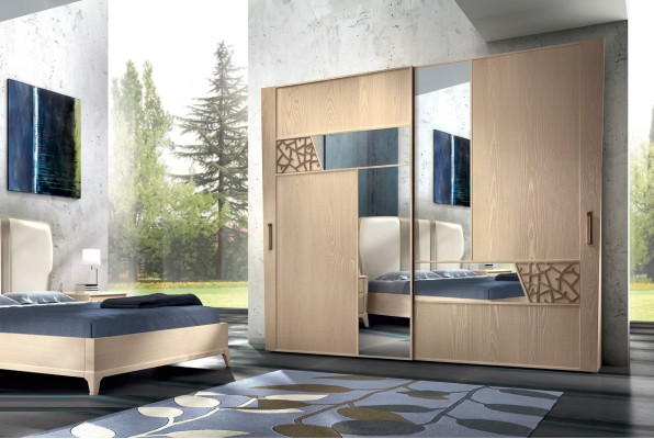Camera da letto Armadio in legno Armadio in legno Mobili italiani Armadi
