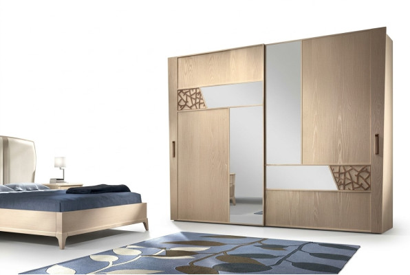 Camera da letto Armadio in legno Armadio in legno Mobili italiani Armadi