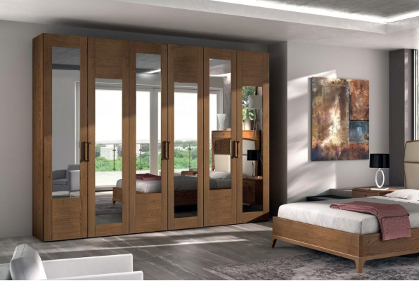 Camera da letto Armadio Materiale Legno Armadio Stile Moderno nuovo