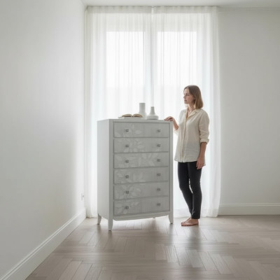 Comò design moderno stile soggiorno elegante 130cm credenza