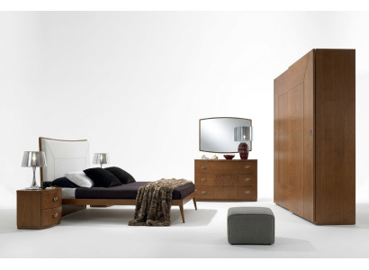 Set camera da letto Letto 2 comodini 6 pezzi Design di lusso completo
