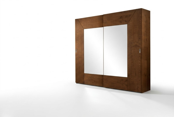 Camera da letto Armadio in legno Armadio Moderno marrone Armadi