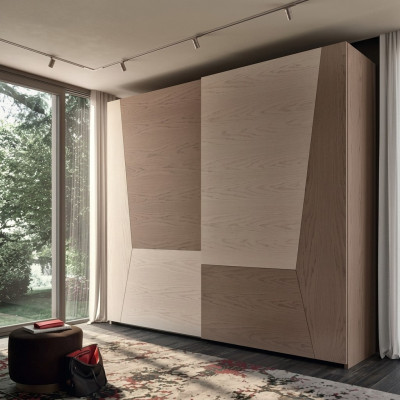 Armadio marrone camera da letto Materiale Legno Armadio di lusso Moderno