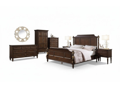 Letto 2x comodino cassettiera set di mobili per camera da letto completo 4 pezzi nuovo