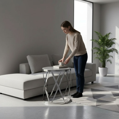Tavolino da salotto moderno in legno di lusso design di alta qualità