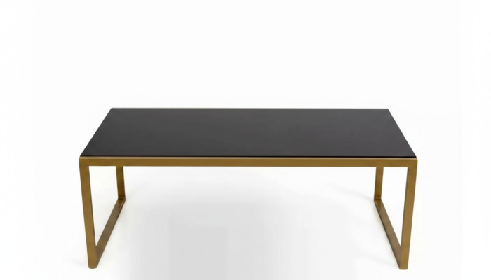 Tavolino da salotto, tavolino da soggiorno, tavolino da salotto design in acciaio inossidabile dorato moderno.