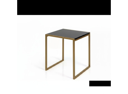 Soggiorno Tavolino Mobili Stile Moderno Materiale Acciaio Inox Design