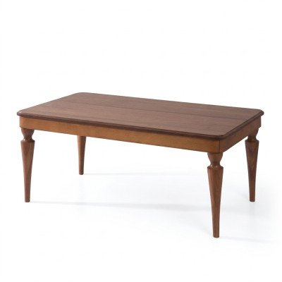 Tavolino da salotto design di lusso nuovo arredo soggiorno marrone tavolo legno