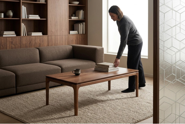 Tavolino soggiorno mobili tavolo materiale legno design moderno di lusso